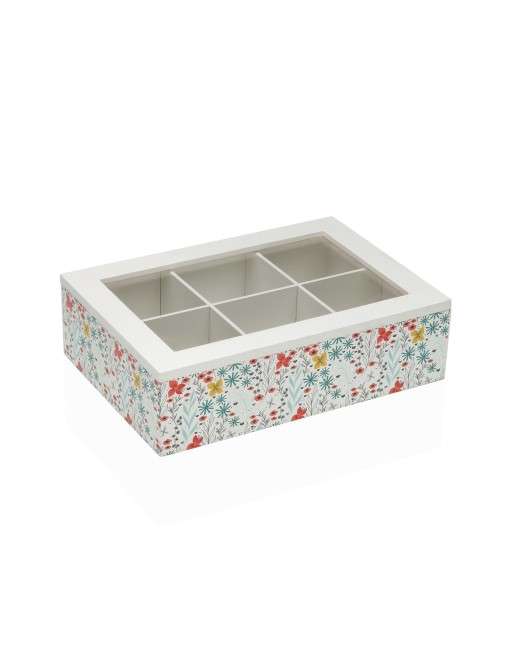 TEA BOX WITH 6 COMPARTMENTS CAMILA MODEL