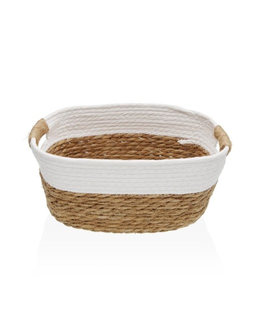 CESTA CON ASAS MODELO MEDIANO COLOR BLANCO