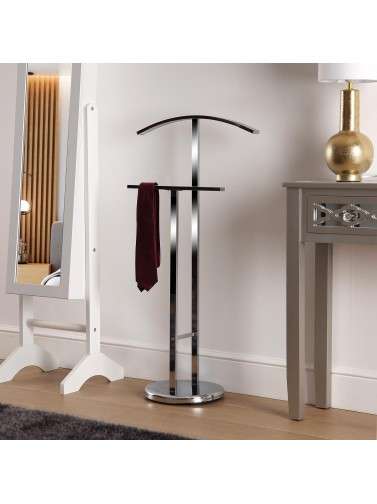 Coat stand or suit valet stand, Steel model