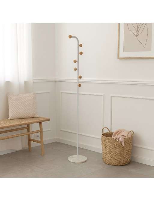 GARDEROBE MIT MARMORSOCKEL MODELL VEKA WEISS