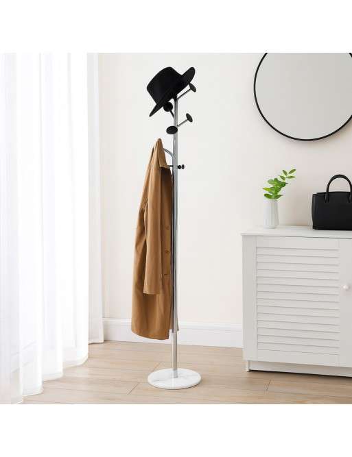 MARBLE COAT RACK MODEL APICE WHITE