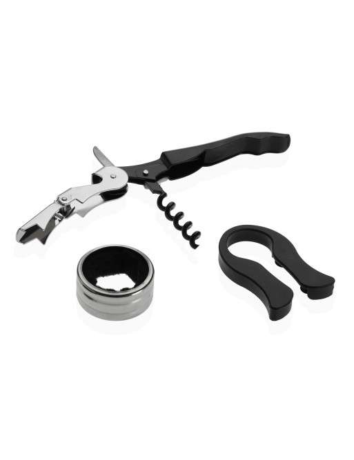 SERTI DE VINS AVEC 3 ACCESSOIRES MODÈLE BILBAO