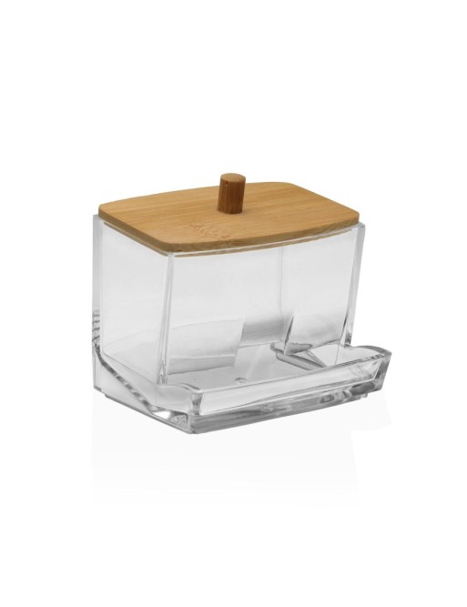 CAJA CUADRADA PARA BASTONES CON TAPA BAMBU CAJA CUADRADA PARA BASTONES CON TAPA BAMBU