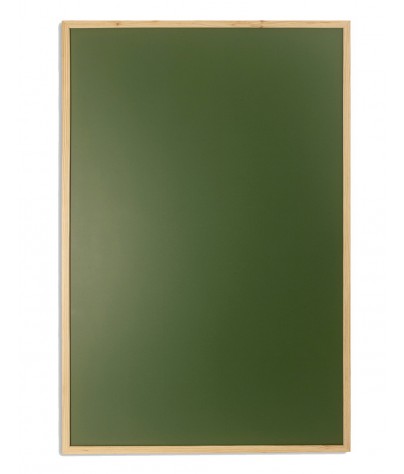 Green board with chalk