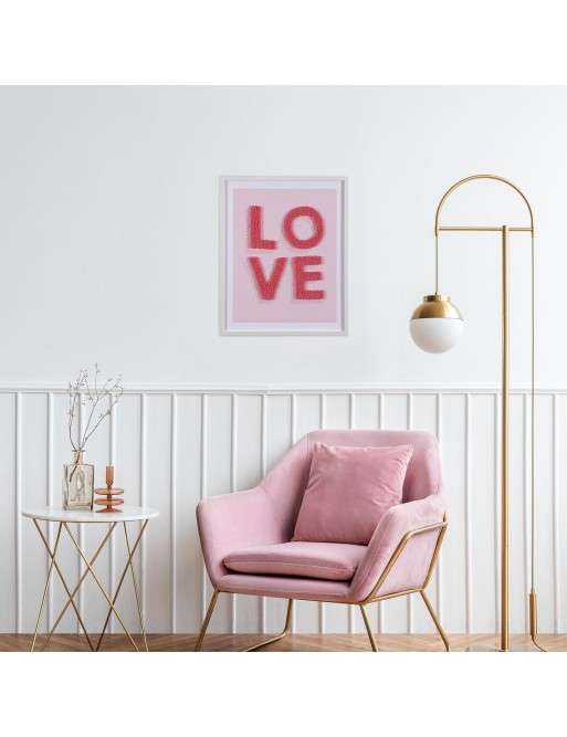 LIENZO O CUADRO DE PARED 40x50 CM MODELO AMOR