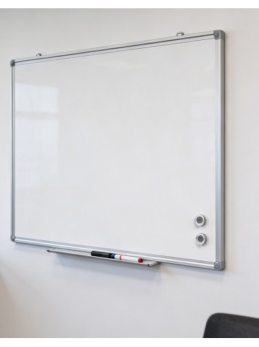 Magnetischer Whiteboard mit Aluminiumrahmen (60 x 90 cm)