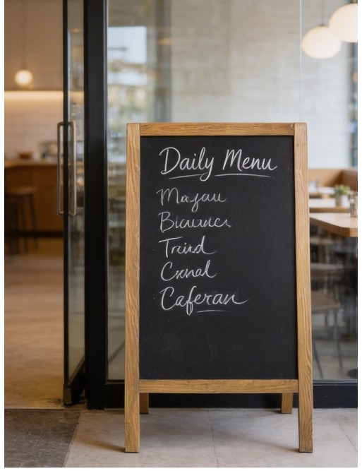 Tableau chevalet double face - 60x100 cm