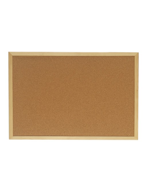 Tablero de corcho con marco de madera (90 x 60 cm) Tablero de corcho con marco de madera (90 x 60 cm)