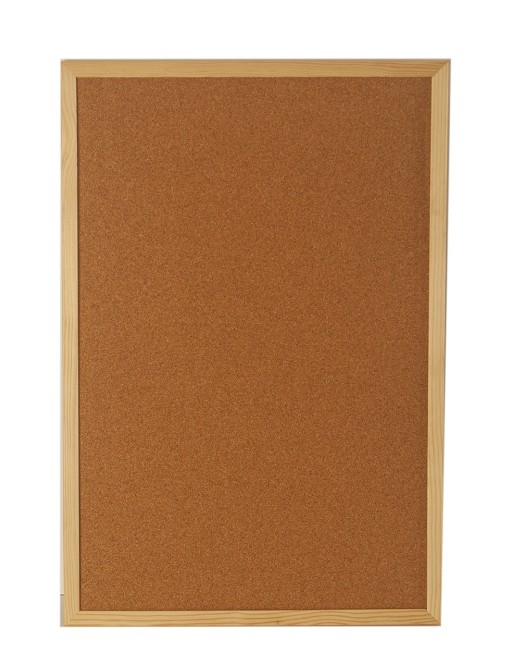 Tablero de corcho con marco de madera (90 x 60 cm) Tablero de corcho con marco de madera (90 x 60 cm)