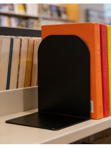 Metal book stand. Model Mini (Black / Silver)