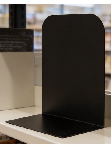 Metal book stand. Model Maxi (Black / Silver)