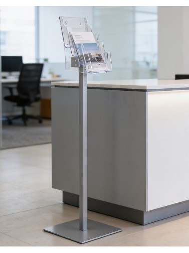Free-standing display stand A5V 4 departaments