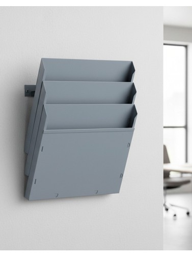 Expositor de pared A4H 3 Departamentos