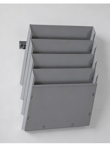 Présentoir mural A4H 4 Compartiments