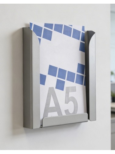 Display stand A5V (brochure holders). Silver color