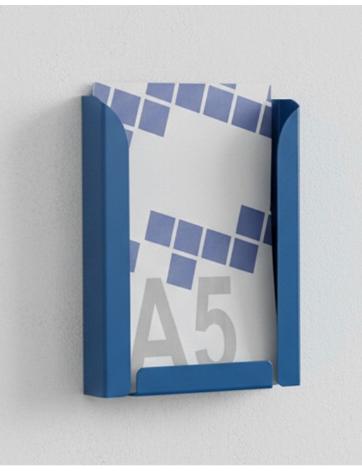 Display stand A5V (brochure holders). Color blue