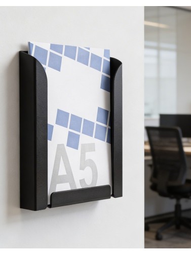 Display stand A5V (brochure holders). Color black