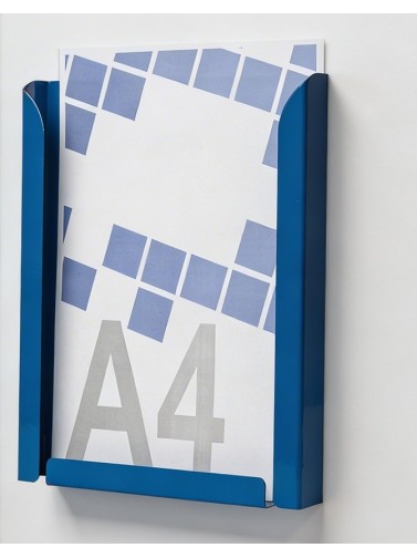 Display stand A4V (brochure holders). Color blue