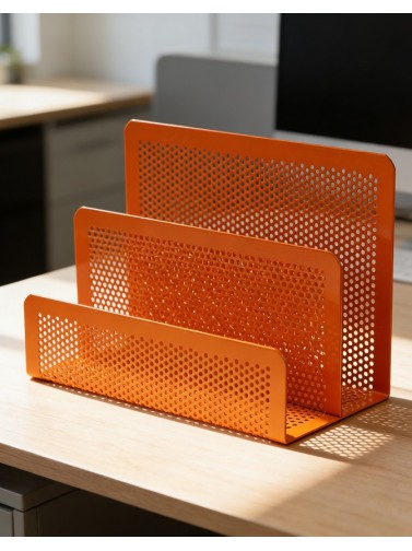 Letter rack. Orange