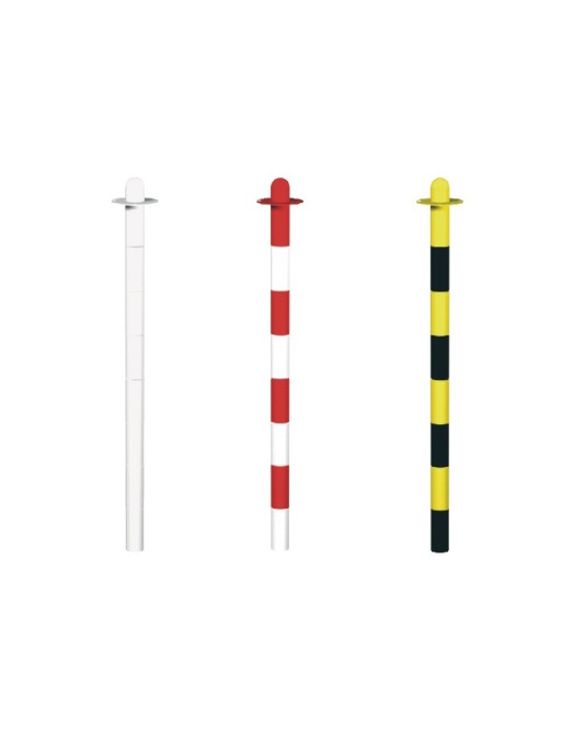 Poteau de séparation pour chaîne en plastique Poteau de séparation pour chaîne en plastique