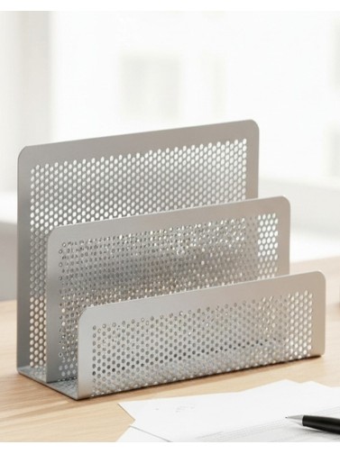 Letter rack. Silver