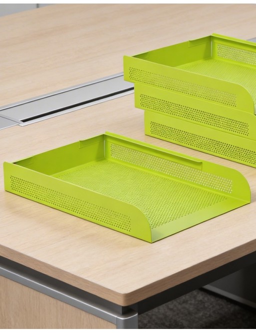 Corbeille à courrier. Fluor Couleur (Une unité)