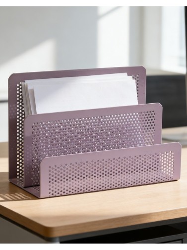 Porte-courrier. Couleur lilas