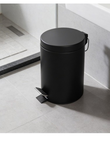Pedal bin 5 Liters - Color black