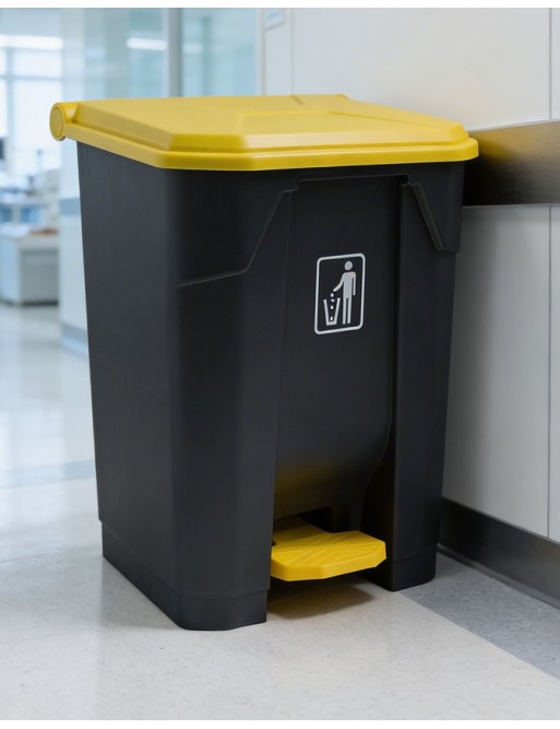Poubelle à pédale 65 Litres