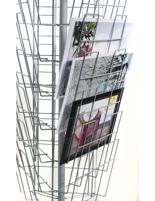 Expositor de periódicos con 30 departamentos