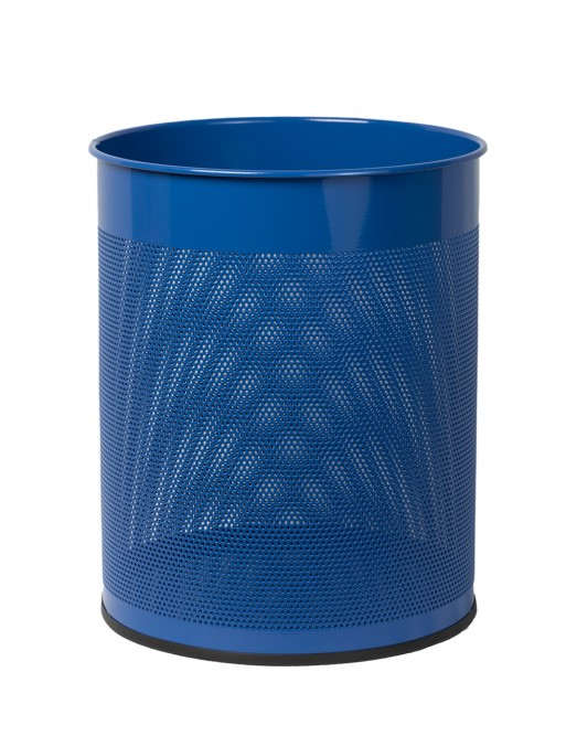 Conjunto sobremesa 8 piezas chapa perforada azul Conjunto sobremesa 8 piezas chapa perforada azul