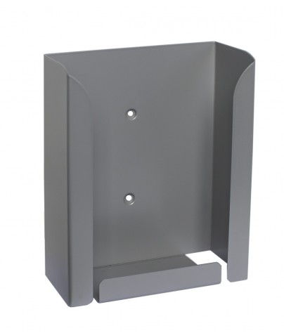 Display stand A4V (brochure holders - Silver)