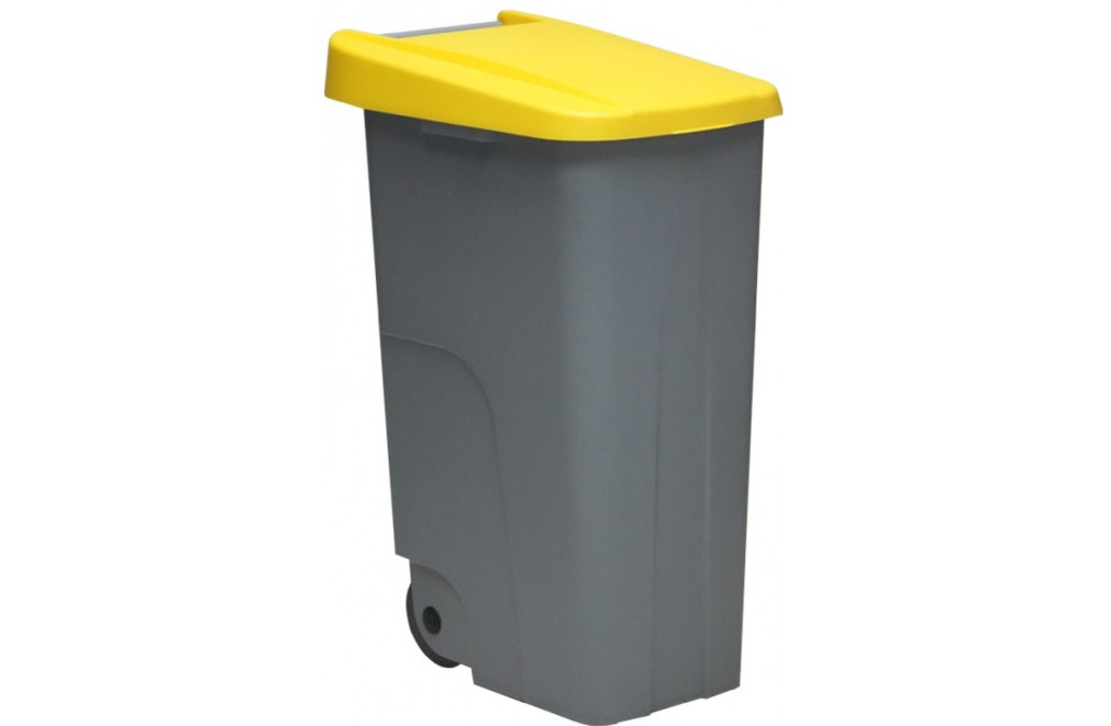Papelera Contenedor de reciclaje 110 litros (ECO)