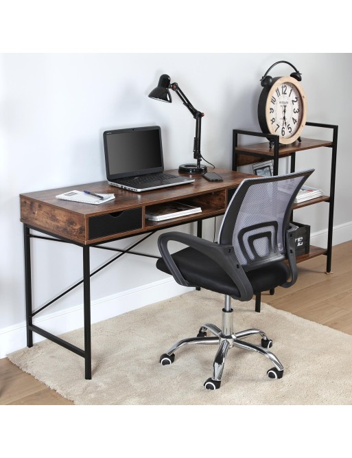 Table de bureau avec 2 tiroirs