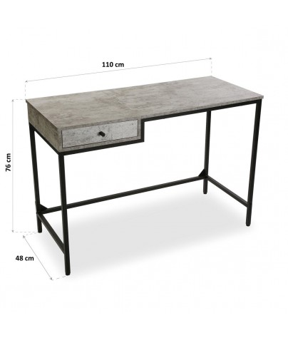 Table de bureau avec 1 tiroir