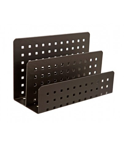 Letter rack, model Square (black color)