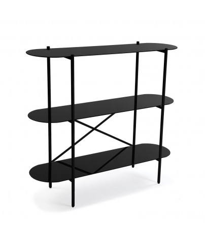 Shelf with 3 shelves of tempered glass