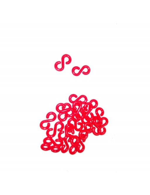 Gancho conector para cadena de plástico de 6 milímetros Gancho conector para cadena de plástico de 6 milímetros