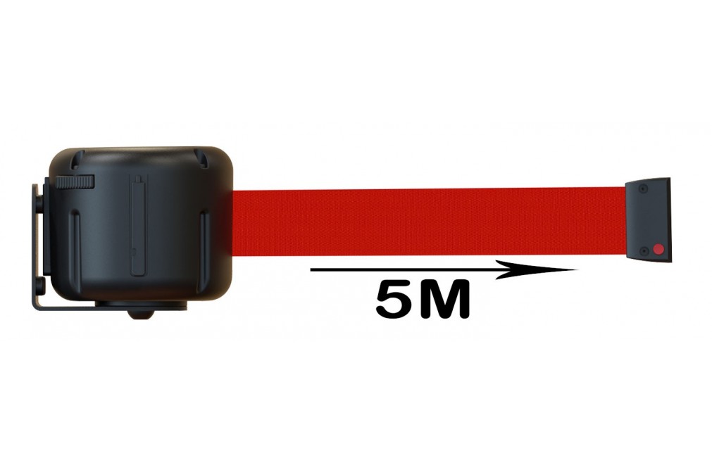 Wall extendable / retractable belt posts 5 meters