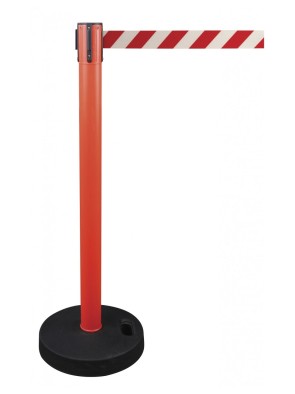 Polyethylene post and PVC base, resistant to outdoors