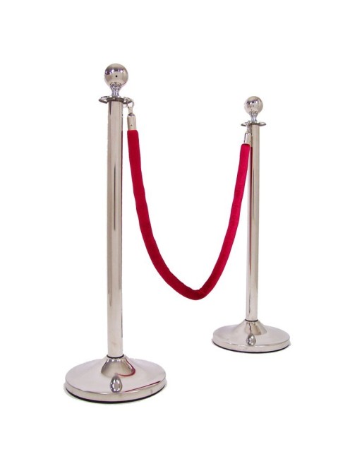 Abstandshalter aus verchromtem, Edelstahl mit rundem Kopf Abstandshalter aus verchromtem, Edelstahl mit rundem Kopf