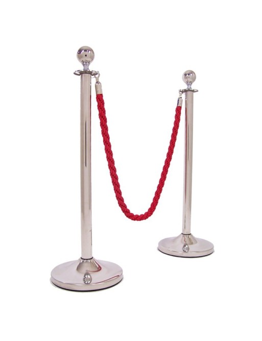 Abstandshalter aus verchromtem, Edelstahl mit rundem Kopf Abstandshalter aus verchromtem, Edelstahl mit rundem Kopf