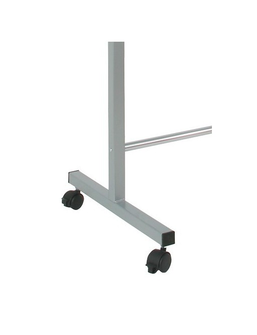 PORTEMANTEAU MOBILE avec patères en ABS noir PORTEMANTEAU MOBILE avec patères en ABS noir