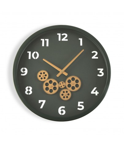 Wall clock with a diameter of 46 cm, model “Gears”