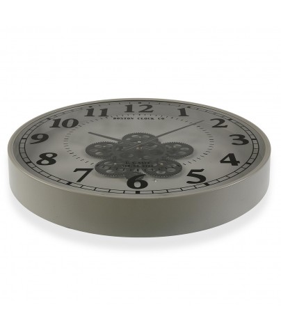 Reloj de pared de 50 cm de diámetro modelo “Gears - Boston”