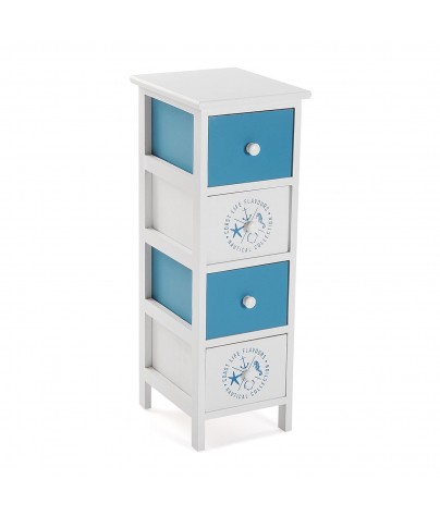 Furniture for your bathroom with 4 drawers, model “Náutica”