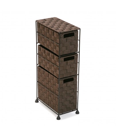 Furniture for your bathroom with 3 drawers, model “Brun”