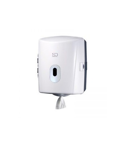 Toilettenpapierspender, Modell “Transparentes Schwarz und Weiß”