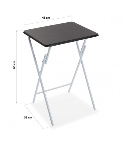 Folding side table, model "Black"