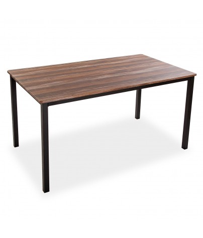 Wooden table, model "Black" 76x140x80 cm